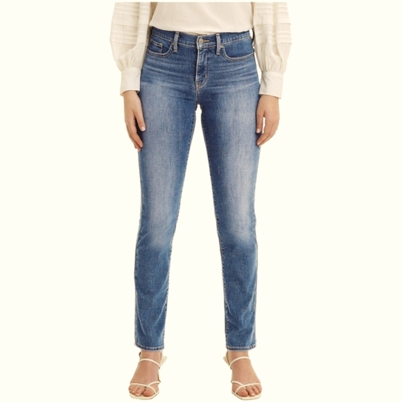 Levi's Denim - Levi's Demi Curve Mid-Rise Blue Skinny Jean's Size W33 L32 NWT